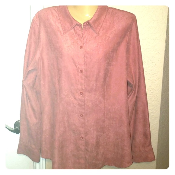 Women's Suede-like Top. - Picture 1 of 1